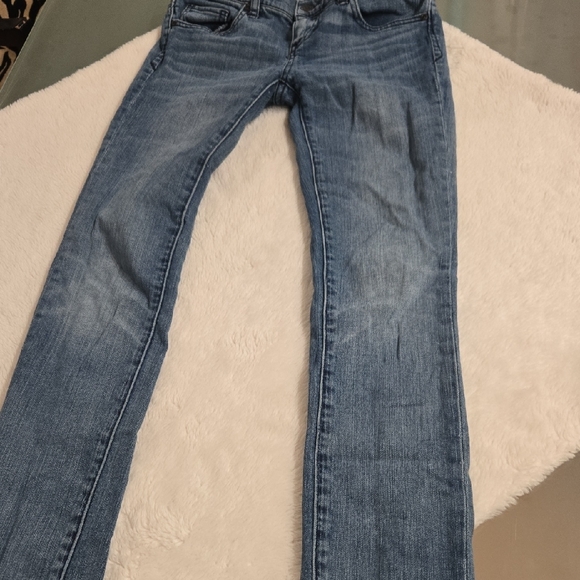 Juicy Couture Blue Jeans with Gold Embroidery - Picture 11 of 13